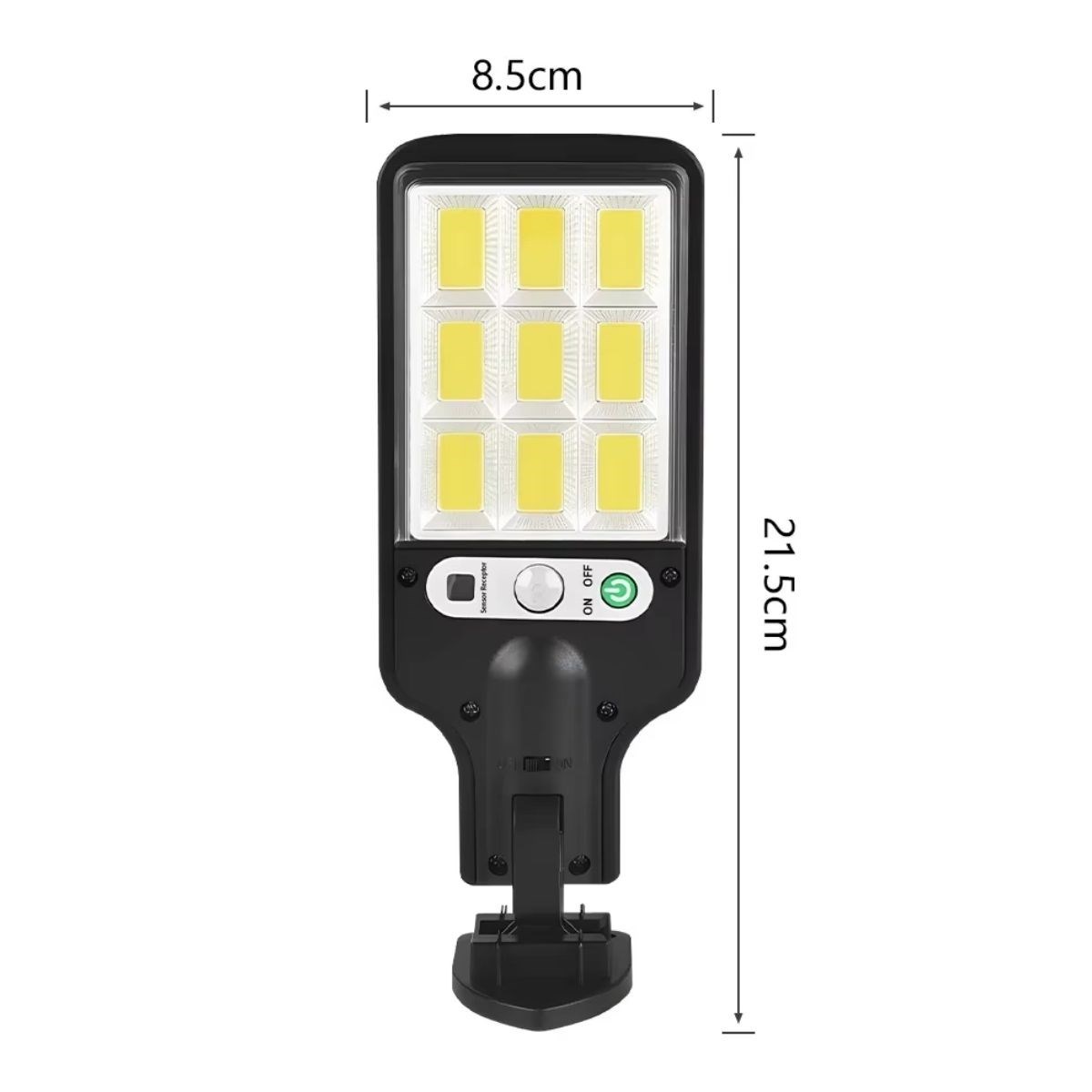Solar-Wandleuchte mit 3 Lichtmodi und Fernbedienung (5563) #5