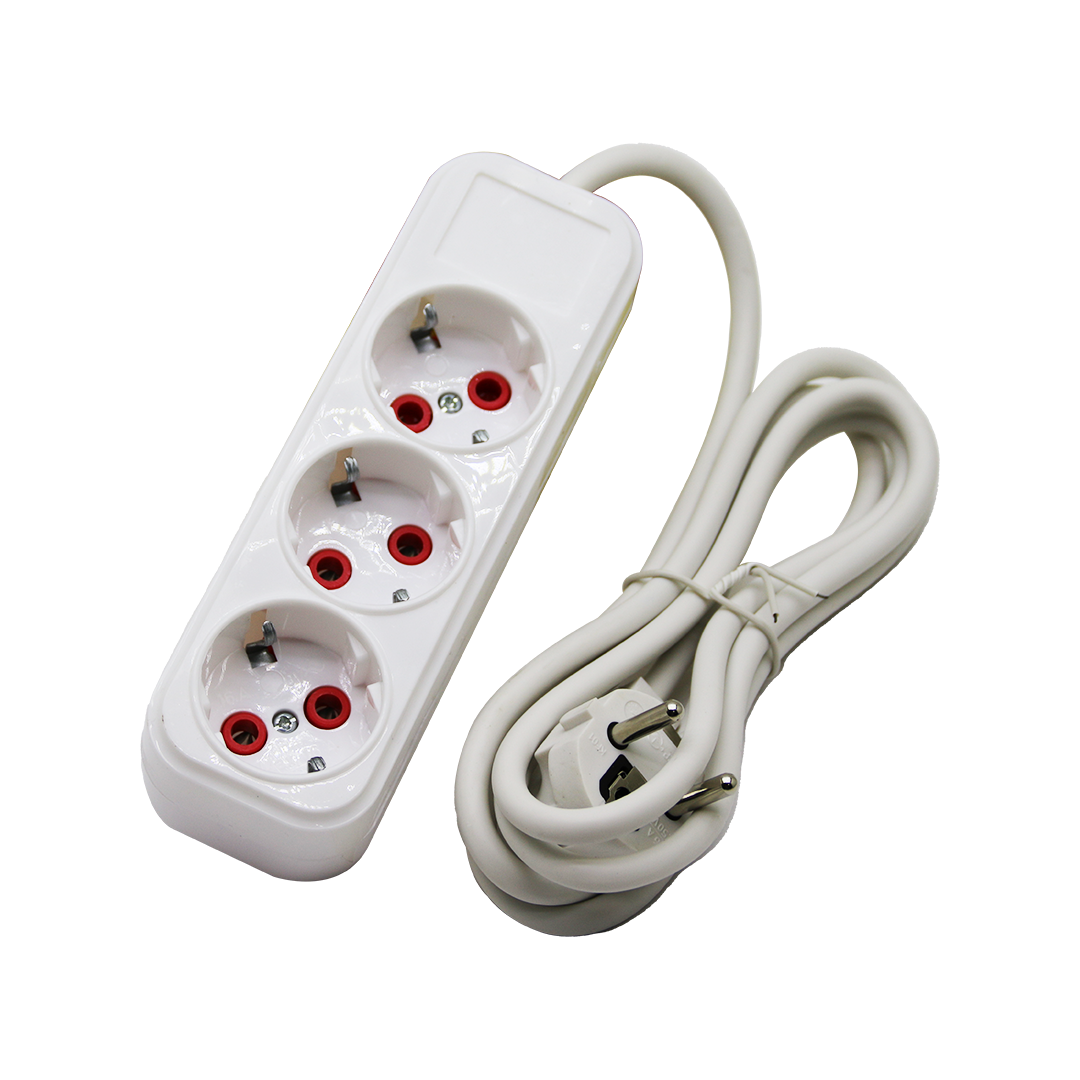 3LÜ 2MT UZATMA KABLO GRUP PRİZ (5563)