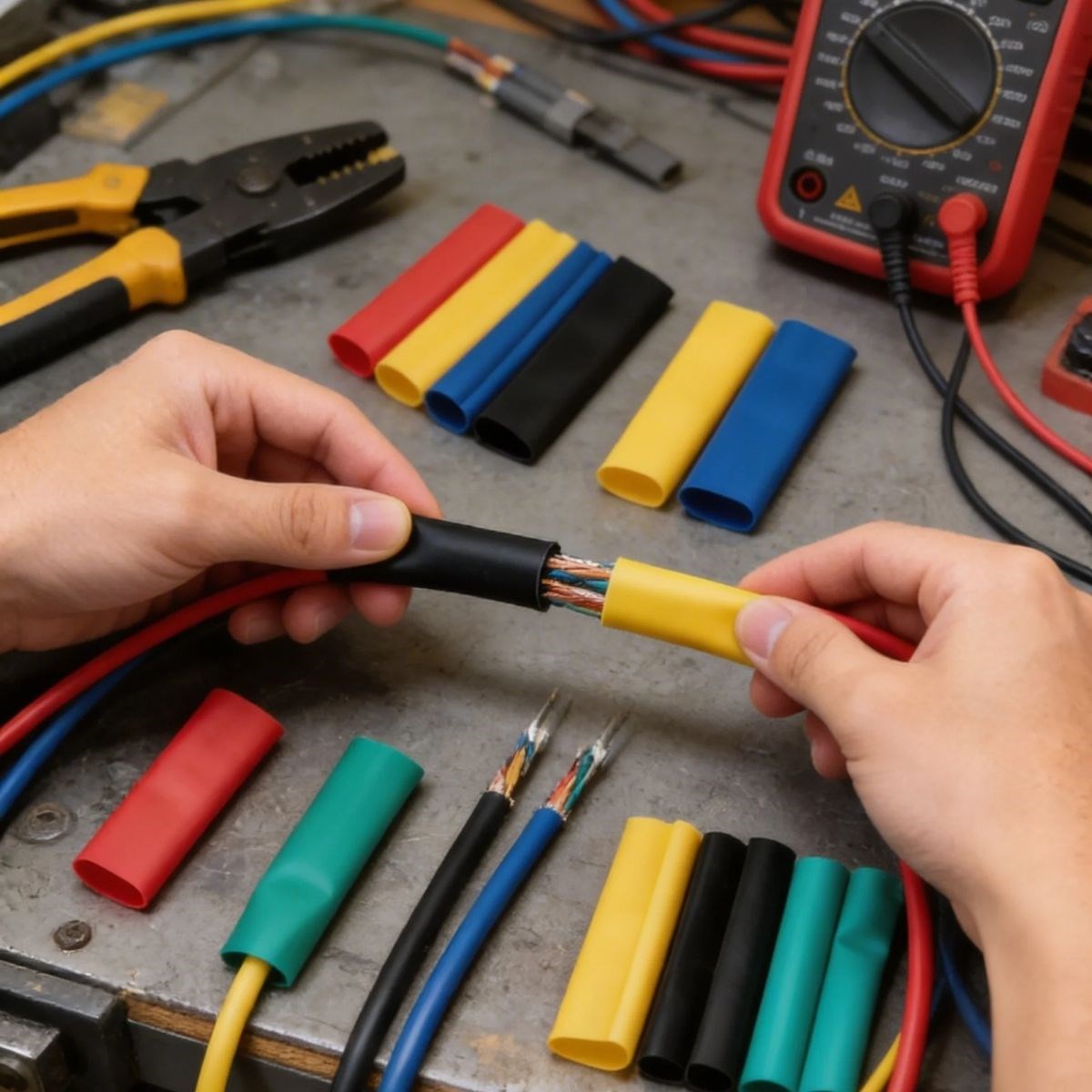 164 Parça Isı ile Daralan Makaron Seti – Elektrik Kablo İzolasyon &amp;amp; Koruma Kılıfı, Renkli Shrink Tube Set (5563) #2