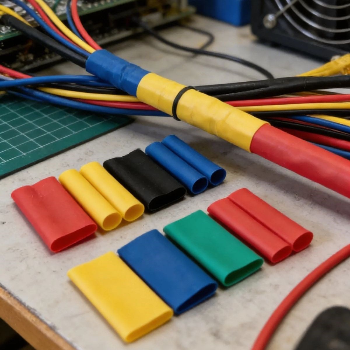 164 Parça Isı ile Daralan Makaron Seti – Elektrik Kablo İzolasyon &amp;amp; Koruma Kılıfı, Renkli Shrink Tube Set (5563) #4