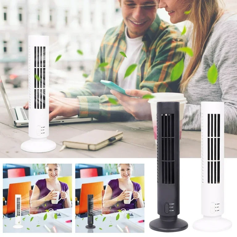 Tower Type USB Electric Fan Bladeless Air Cooler (5563) #2