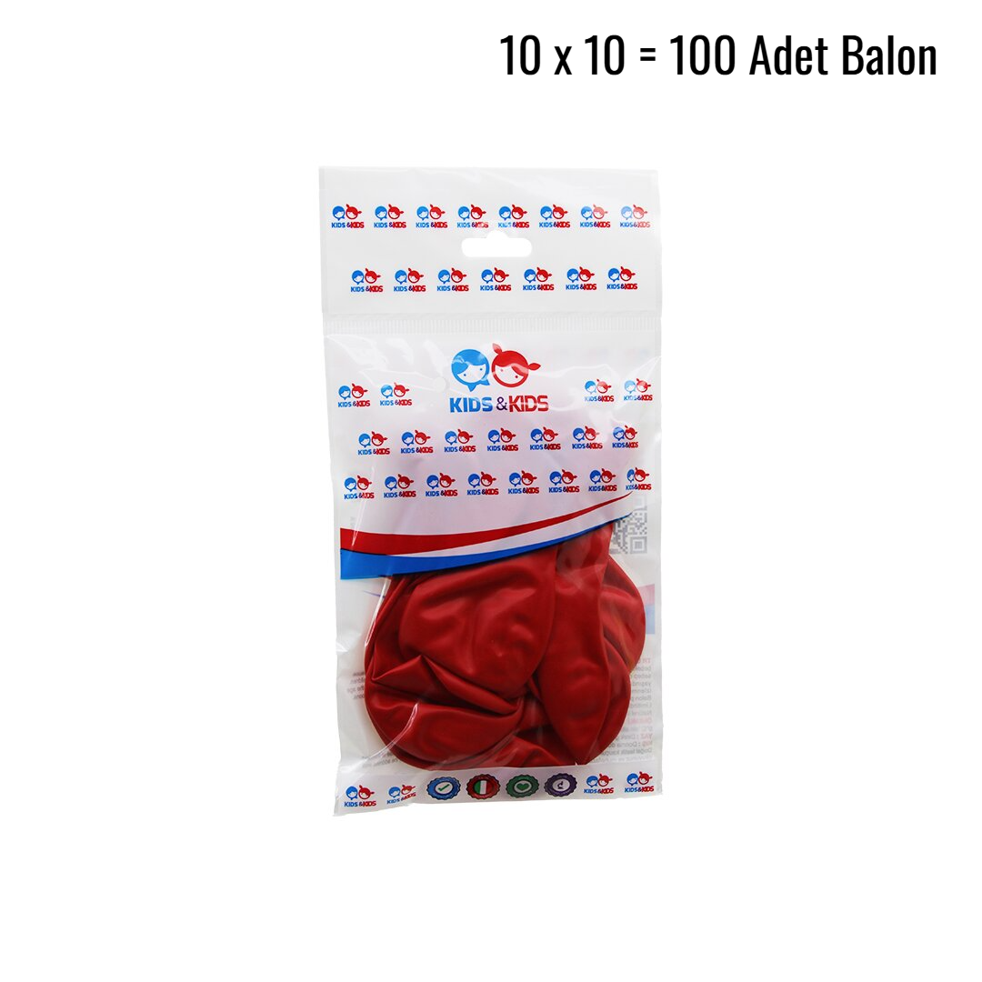 Red 100PCS Balloons G-90A (5563)
