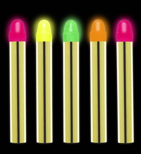 Phosphoreszierendes Glow Party Make-up 6er Set (5563) #2