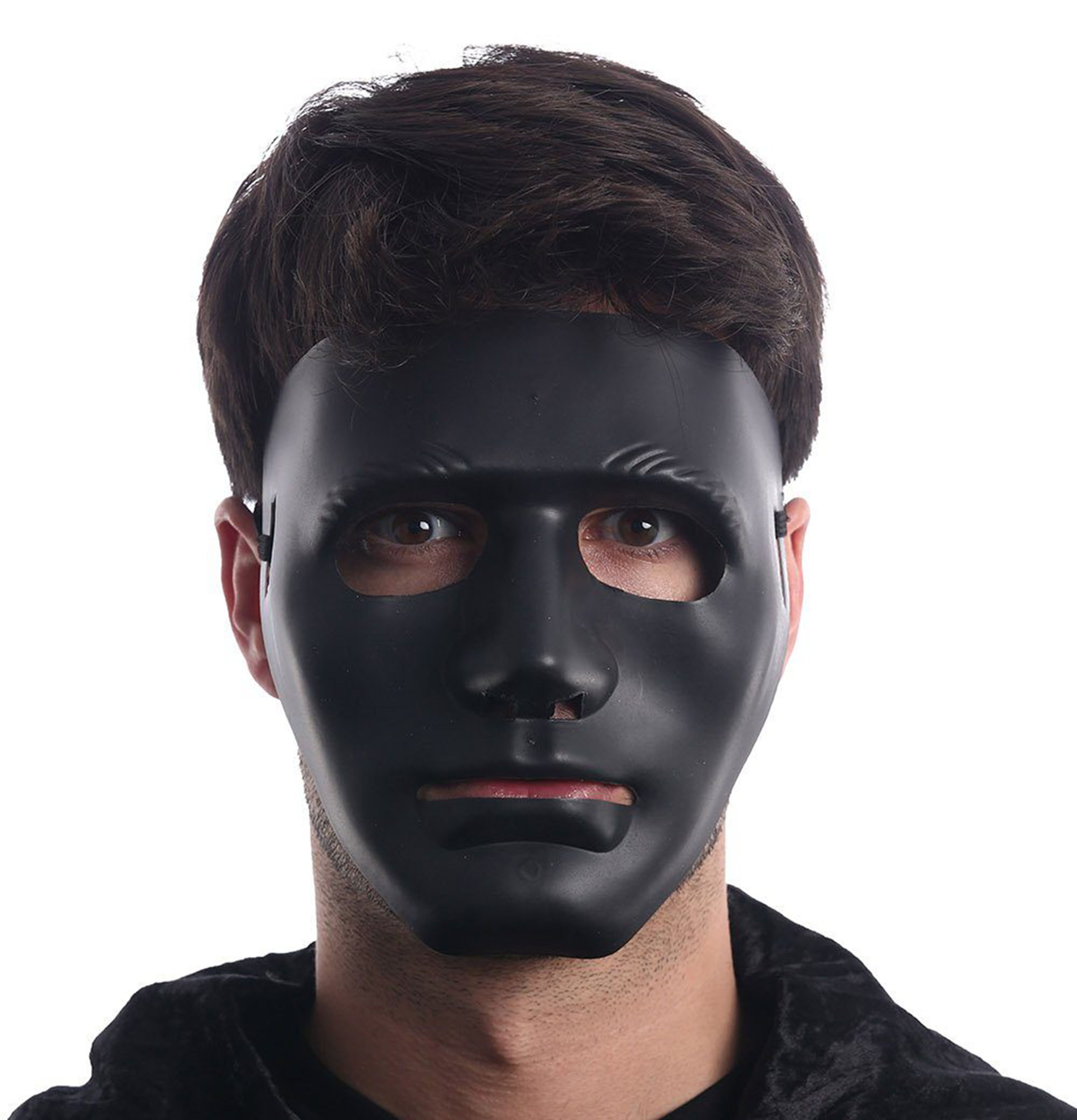 Schwarze Hip-Hop-Anonyme Jabbawockeez-Tanzmaske 18x19 cm (5563) #2