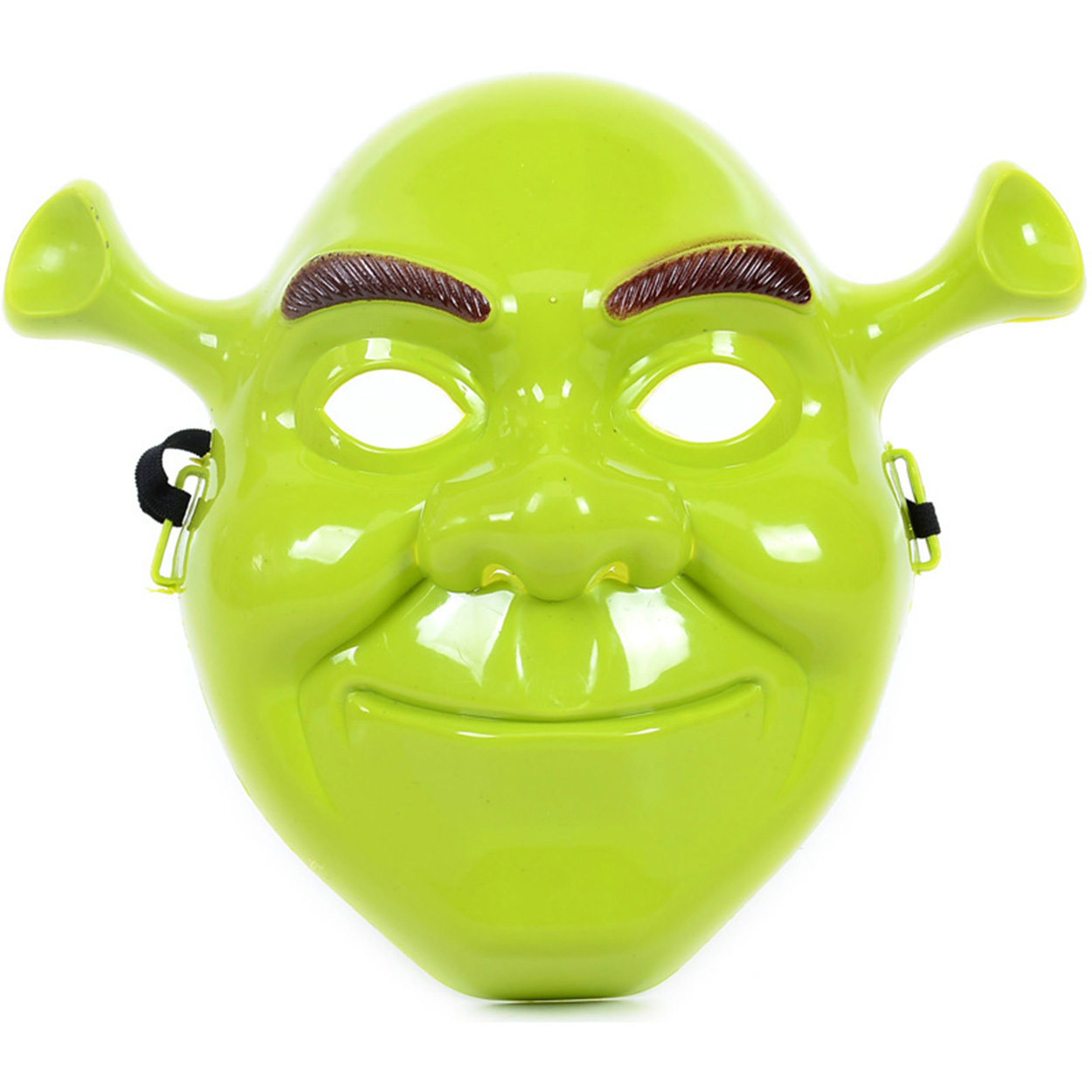 Yeşil Shrek Maskesi 21x25 cm (5563)