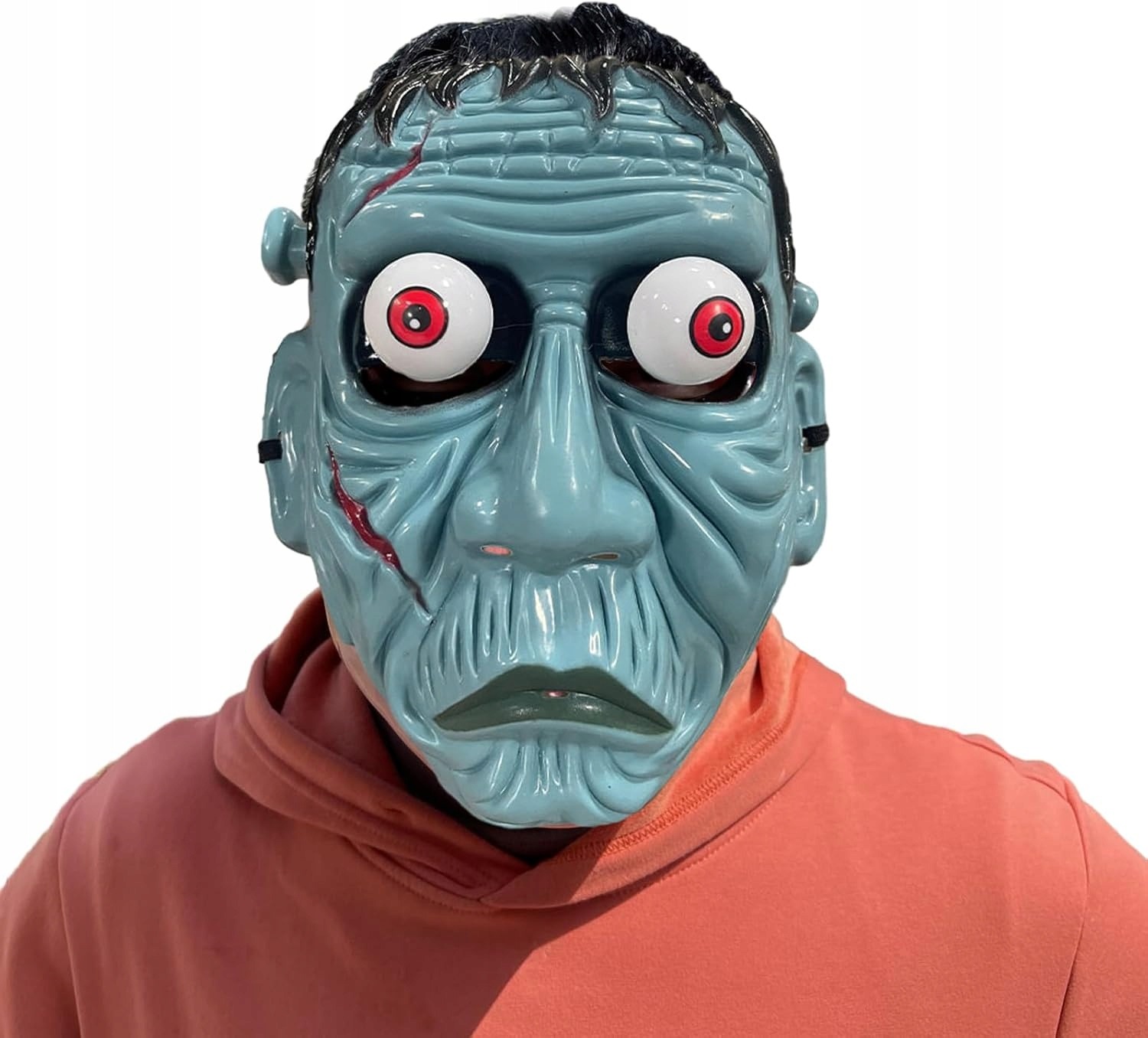 Frankenstein Temalı Sallanan Oynar Gözlü Maske (5563) #2