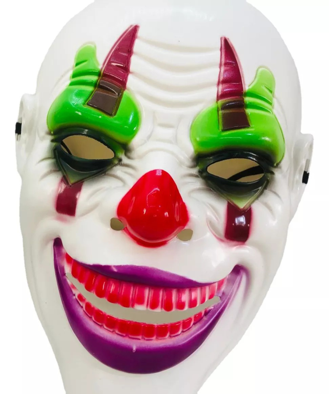 Wahnsinniges Lächeln Psychopath Clown Thema Joker Maske (5563) #3