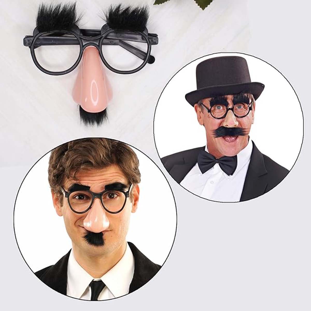 Eğlenceli Kılık Değiştirme Kaş Bıyık Mizah Gözlüğü 9x13 cm (5563) #2