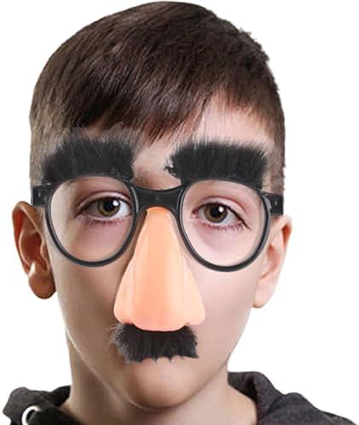 Eğlenceli Kılık Değiştirme Kaş Bıyık Mizah Gözlüğü 9x13 cm (5563) #5