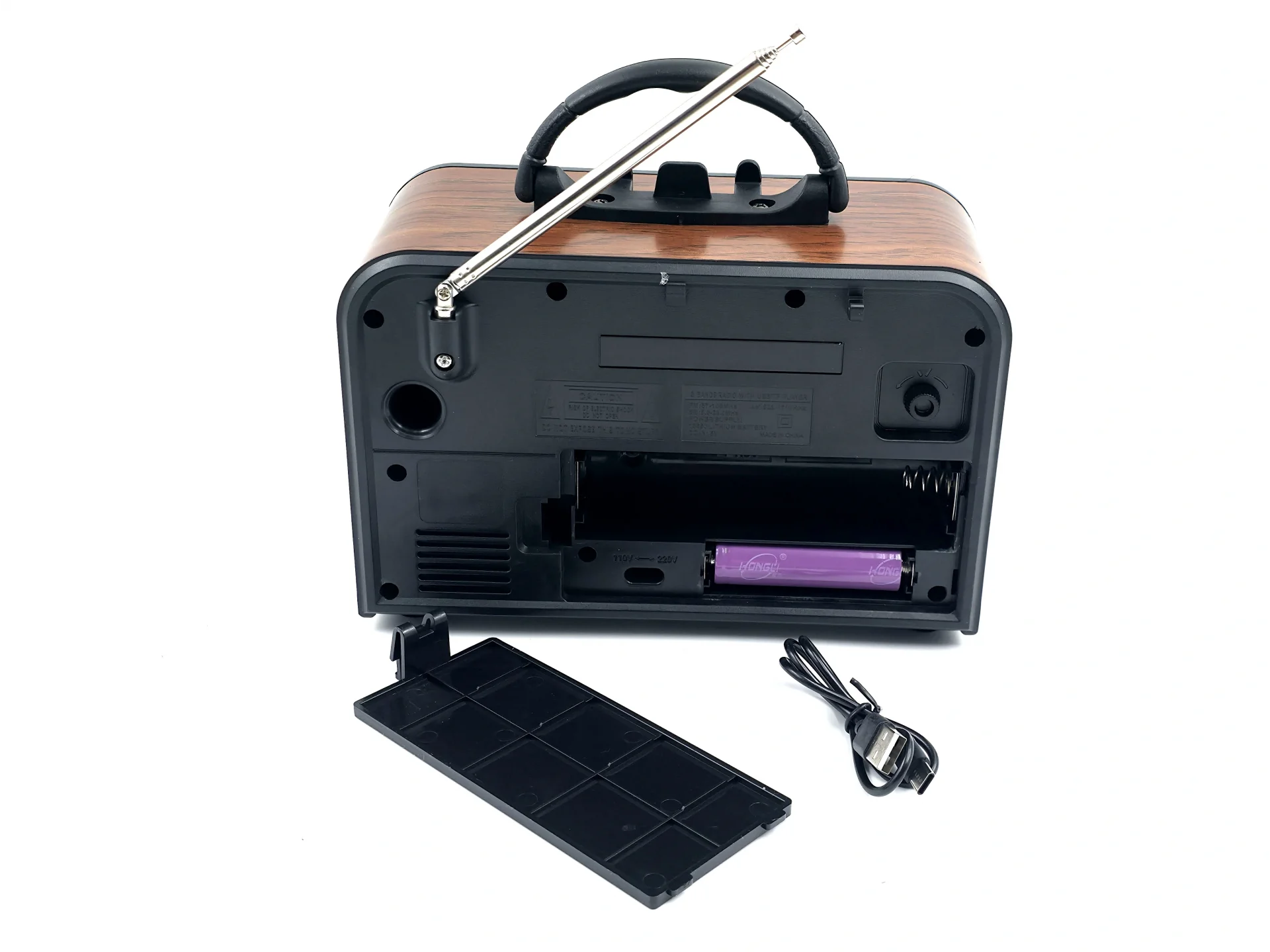 Nns NS-6697BT tragbares Bluetooth Nostalgieradio (5563) #4