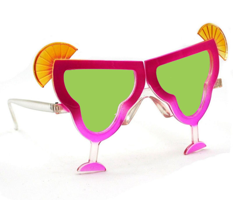 Margarita Parti Gözlüğü Pembe Renk 16x8 cm (5563) #2