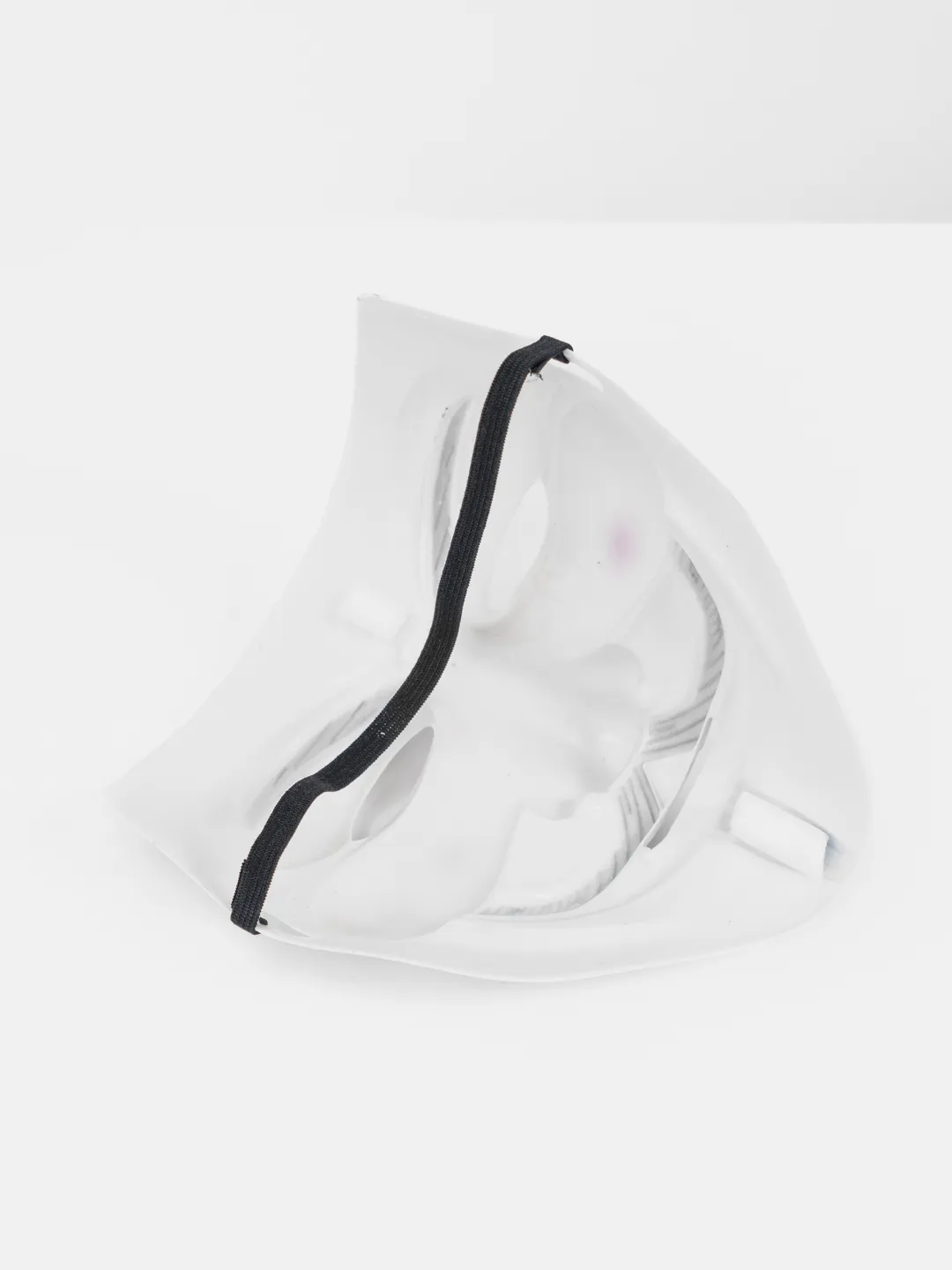 Weiße V For Vendetta Maske mit rosa Wangen (5563) #5