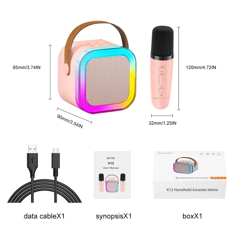 Mini Karaoke Microphone Speaker Set (5563) #5
