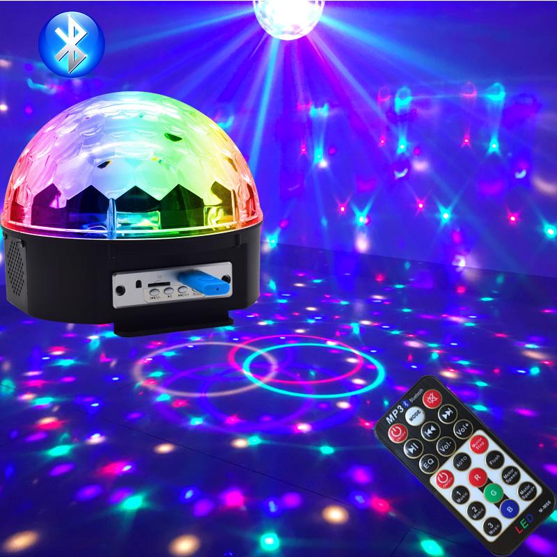 Discokugel Musikplayer Farbige Laser LED Bluetooth (5563) #2