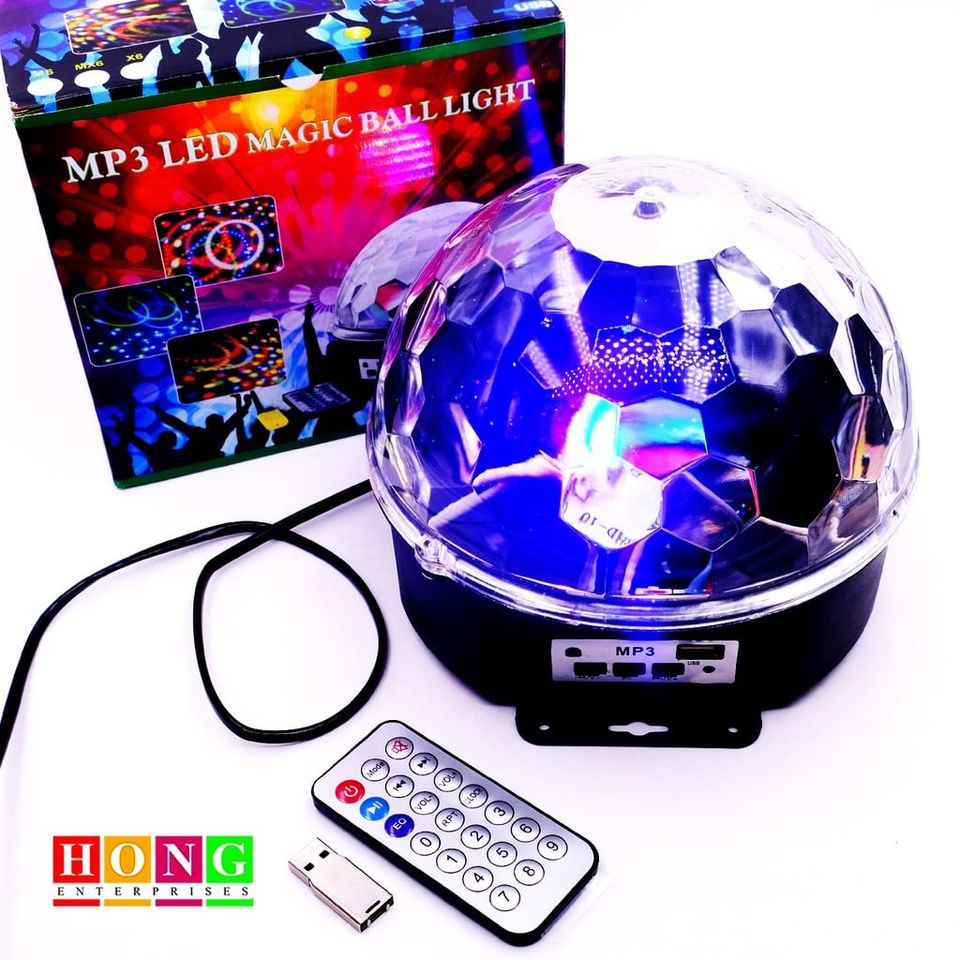 Discokugel Musikplayer Farbige Laser LED Bluetooth (5563) #4