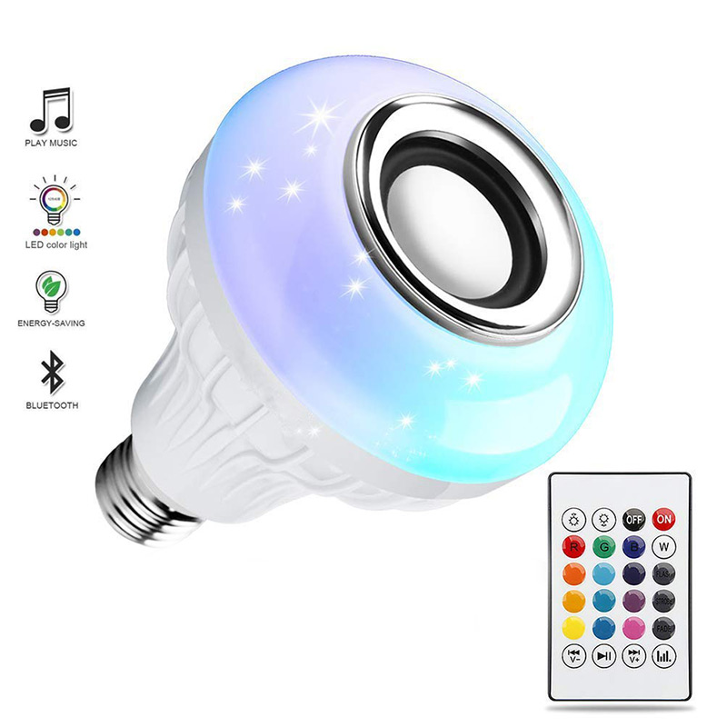 Bluetooth Speaker Smart LED Light Bulb (5563) #4