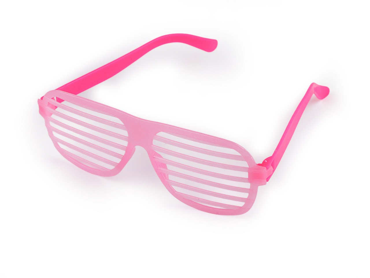 Retro Neon Verschlussbrille 12er Set – 80er 90er Party Style (5563) #3