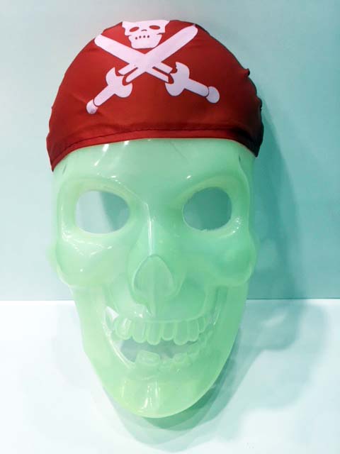Piratenmaske fluoreszierend (5563)