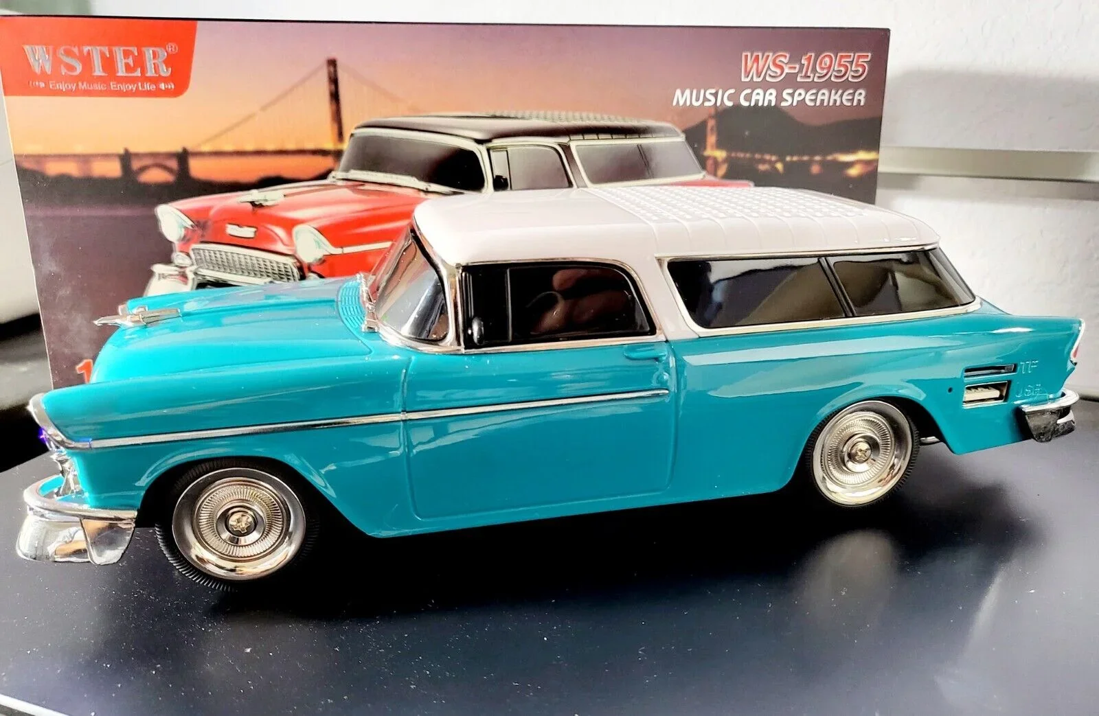 Chevrolet WS-1955BT Belair 1955 Model Bluetooth Hoparlör (5563)