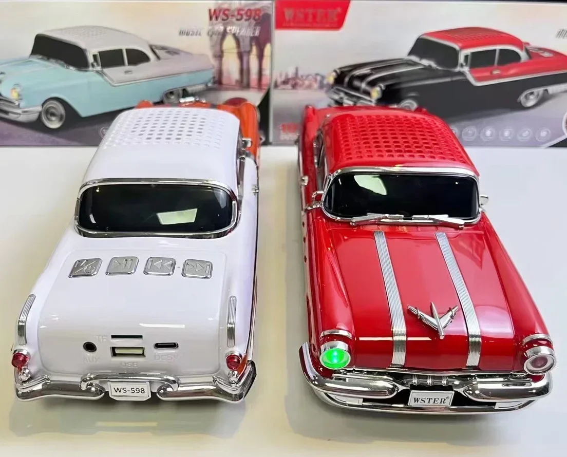 Chevrolet WS-1955BT Belair 1955 Model Bluetooth Hoparlör (5563) #5