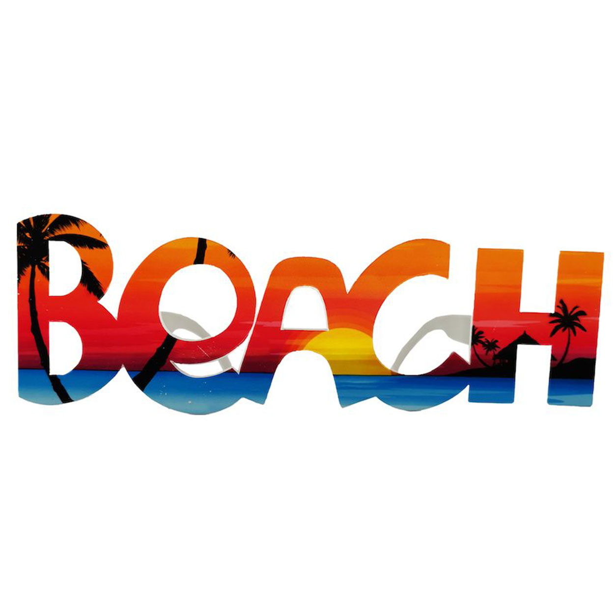 Beach Yazılı Parti Gözlüğü Yaza Merhaba Hawaii Show Gözlüğü 19x6 cm (5563) #2