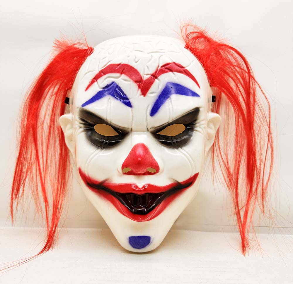 Kızıl Saçlı Joker Palyaço Maskesi (5563) #2