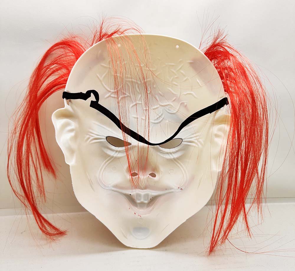 Kızıl Saçlı Joker Palyaço Maskesi (5563) #3