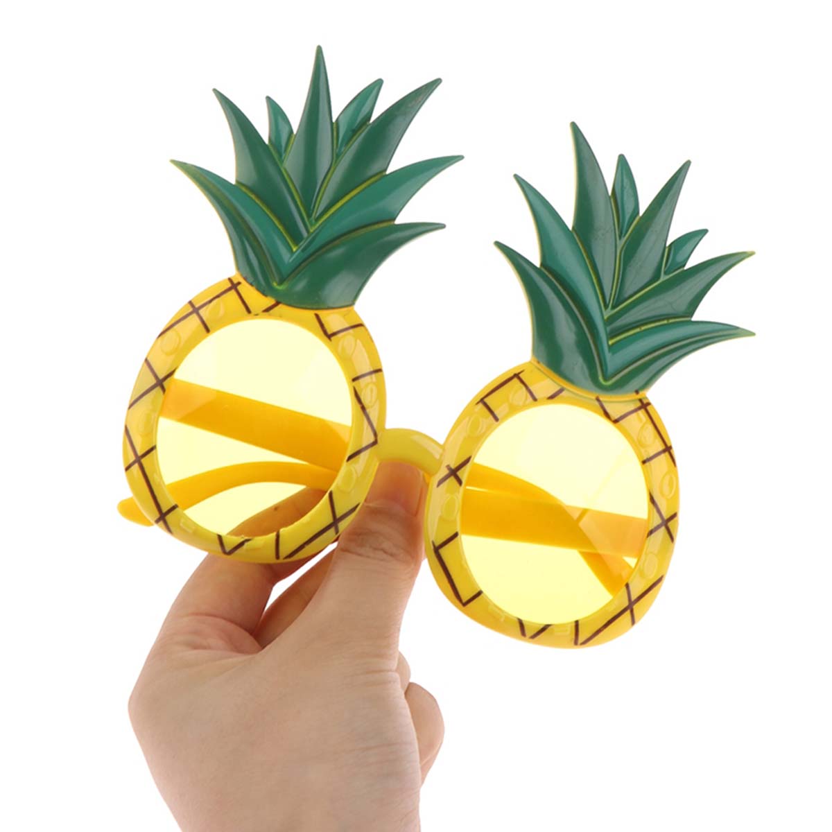 Tropische Hawaii Ananas-förmige Partybrille 9.5 x 14 cm (5563) #2