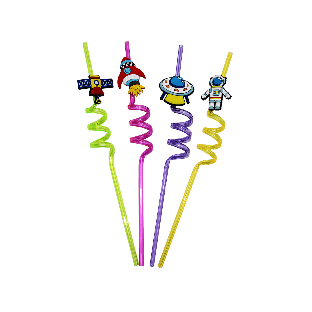 4 PARÇA  FİGÜRLÜ PİPET PLASTİK (5563)