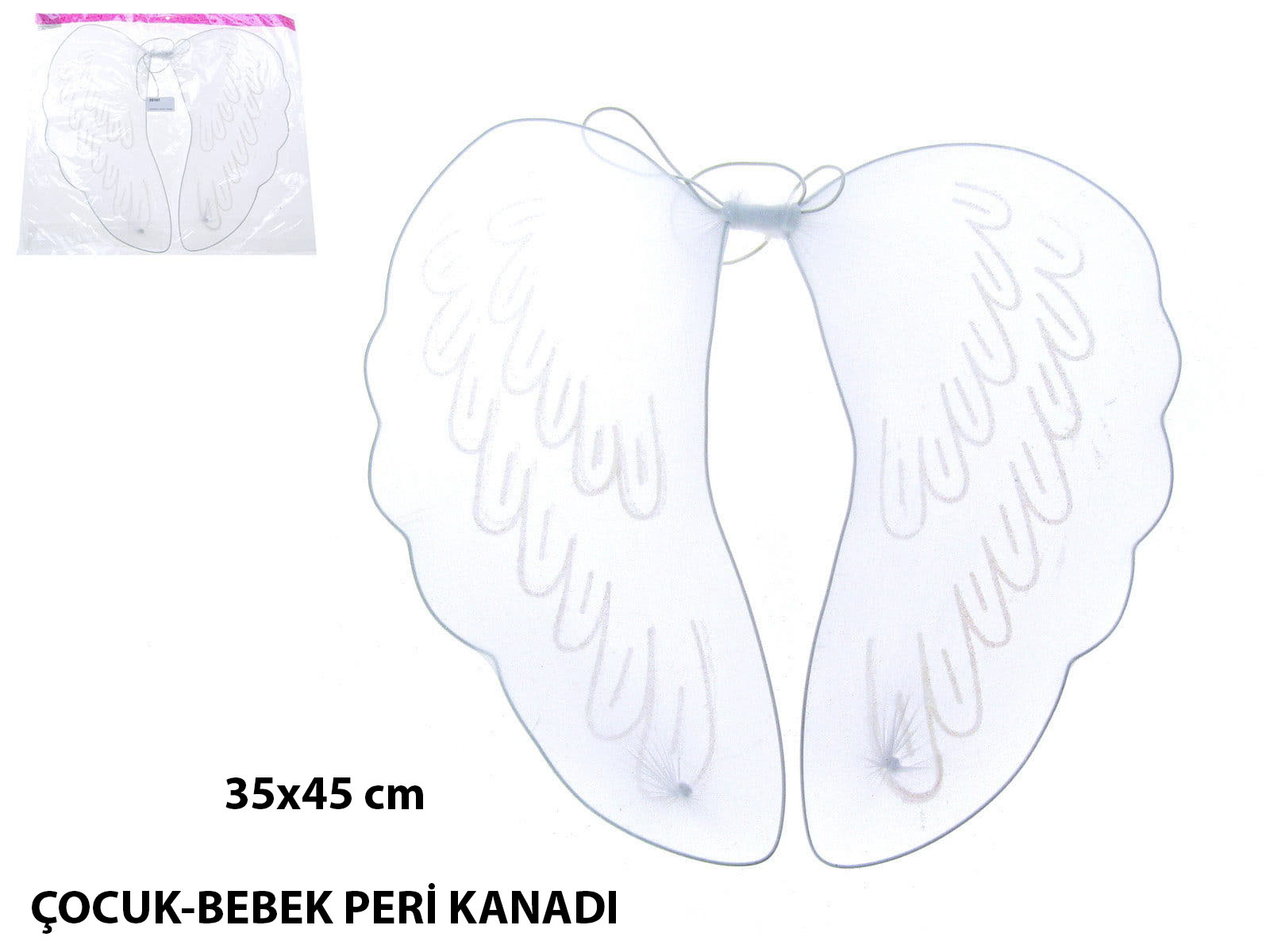 Bebek &amp;amp;amp; Çocuk Peri Kanadı – Kostüm Tamamlayıcı Kanat 35x45 cm (5563) #2