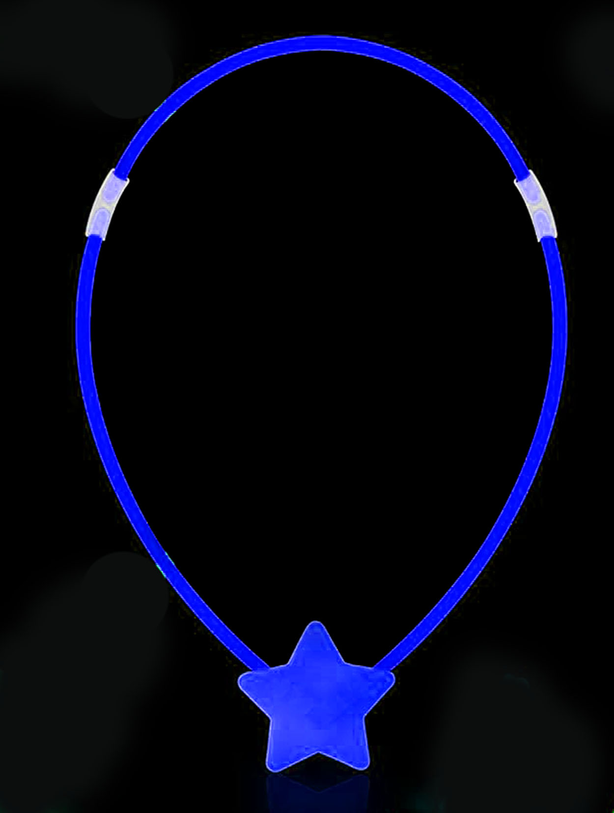 Glow Stick Yıldız Kolye - Glow Kolye - Glow Stick Partisi Yıldız Kolye 6 Adet (5563) #3