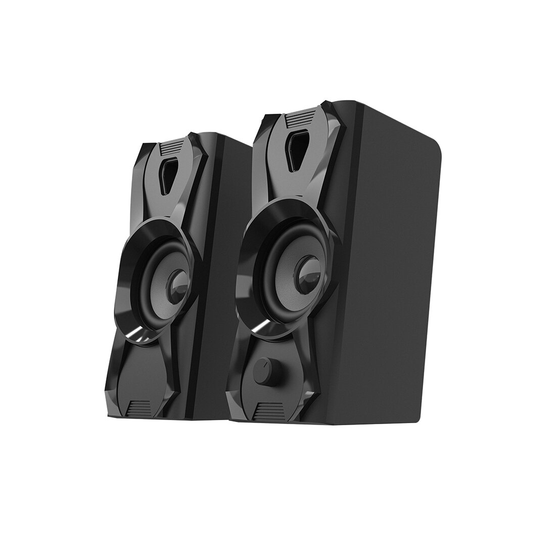 1+1 HOPARLÖR SPEAKAER SET USB KABLO 2.0 MULTİMEDYA - 5W (556