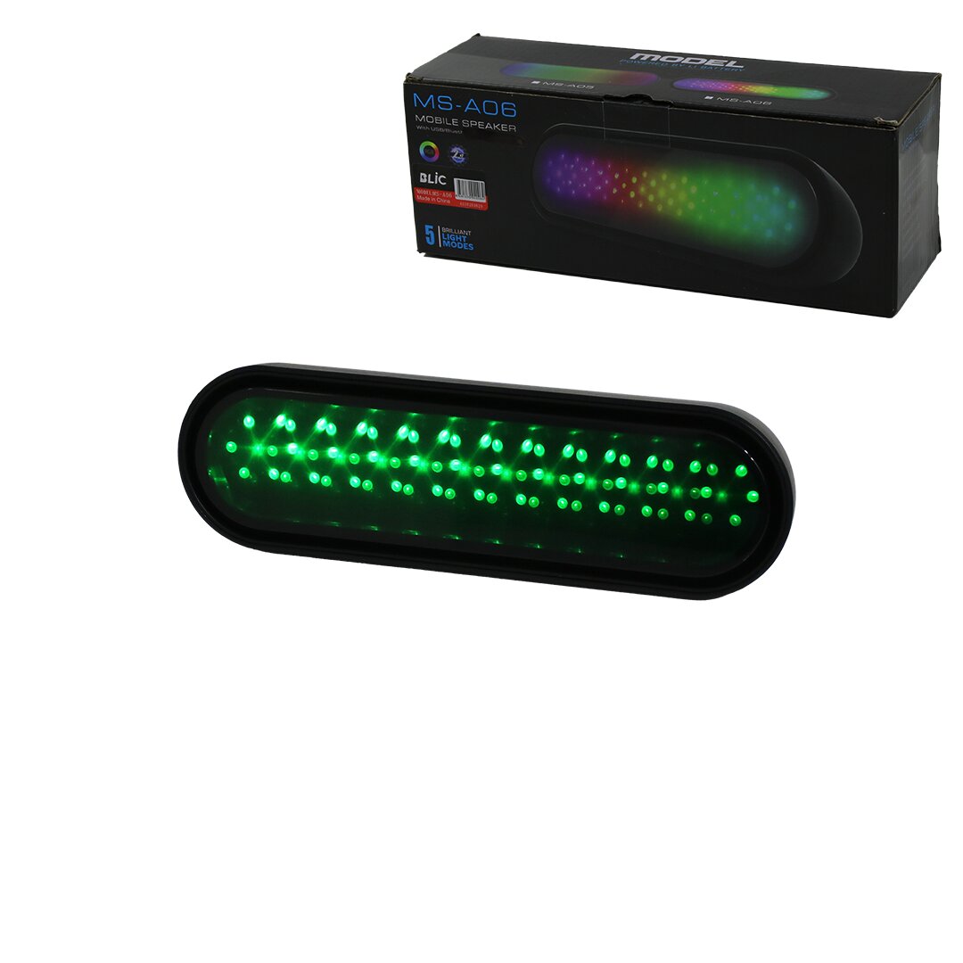 2X2 İNÇ BLUETOOTH WİRELESS RGB IŞIKLI HOPARLÖR SPEAKER TYPC-
