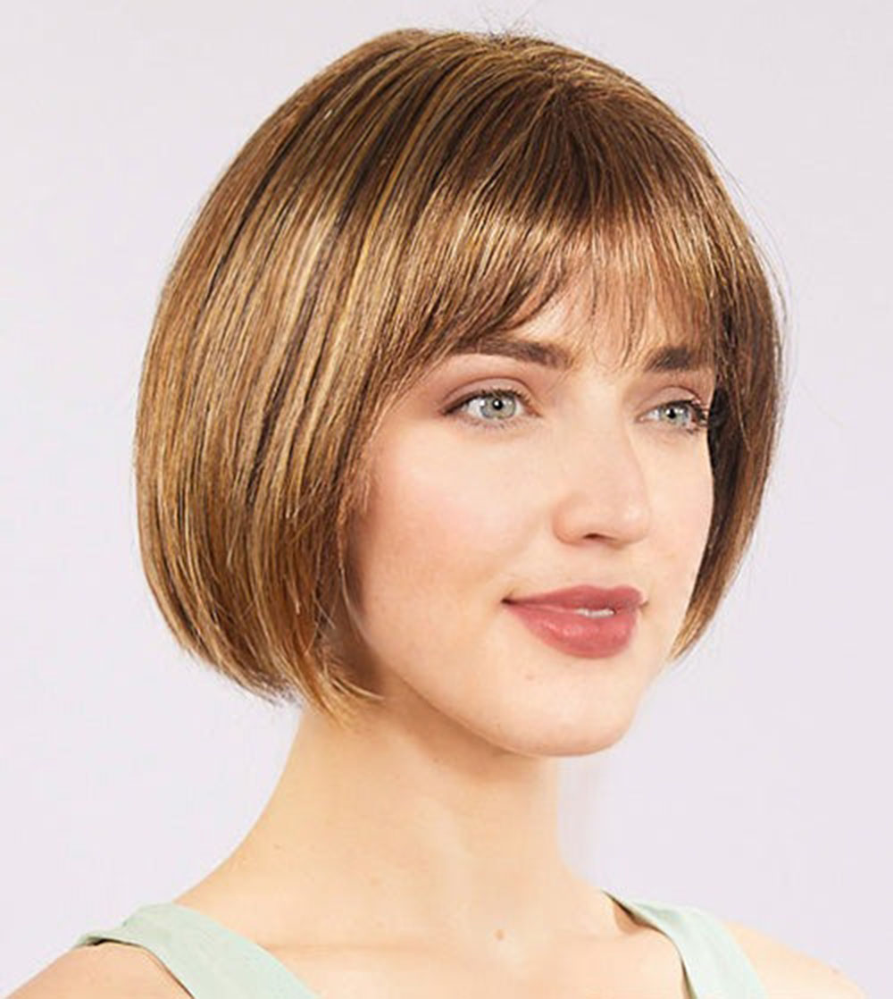 Açık Kahverengi Küt Parti Peruk Küt Saç (5563) #4