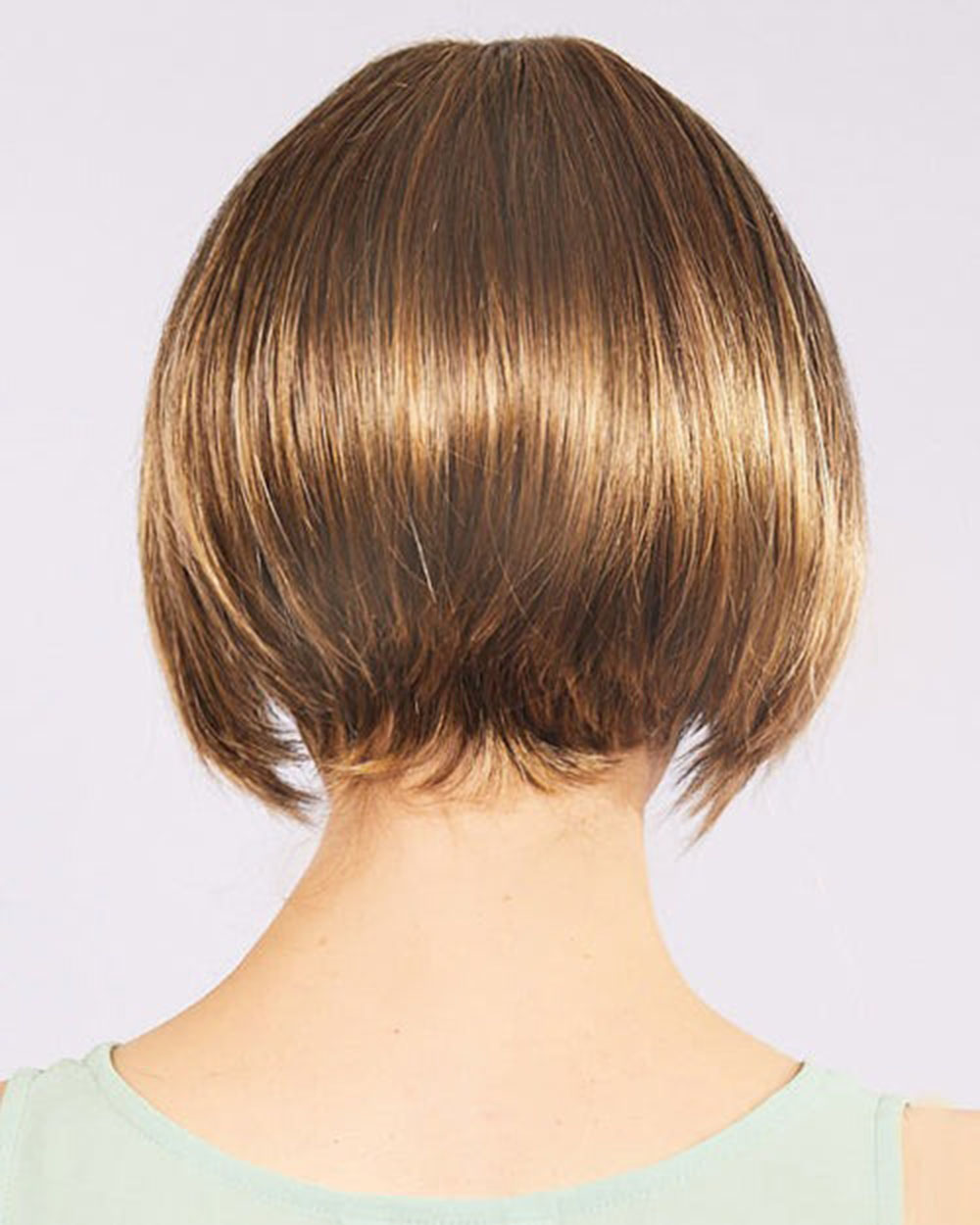 Açık Kahverengi Küt Parti Peruk Küt Saç (5563) #5