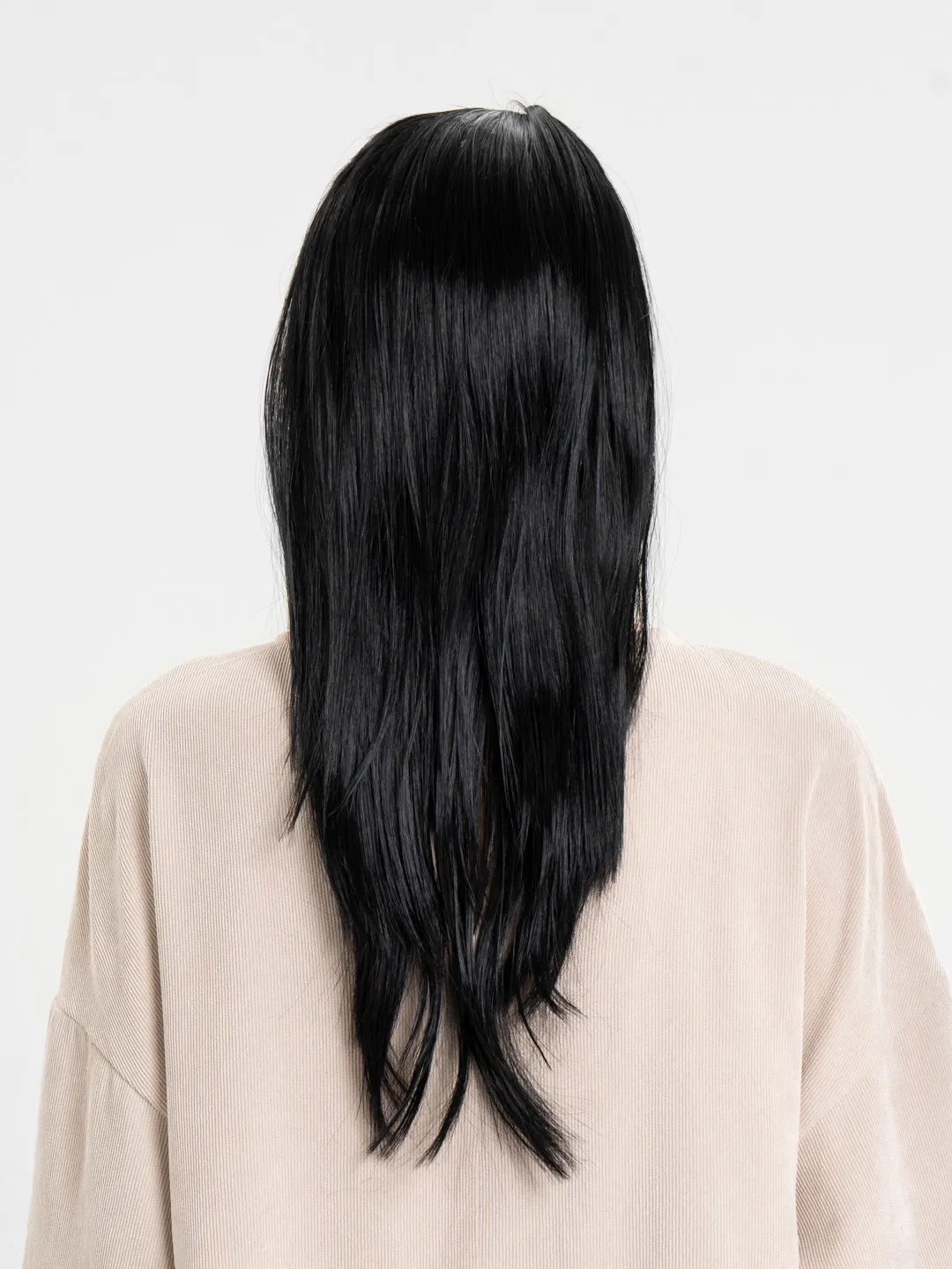 Siyah Renk Uzun Parti Peruğu (5563) #2