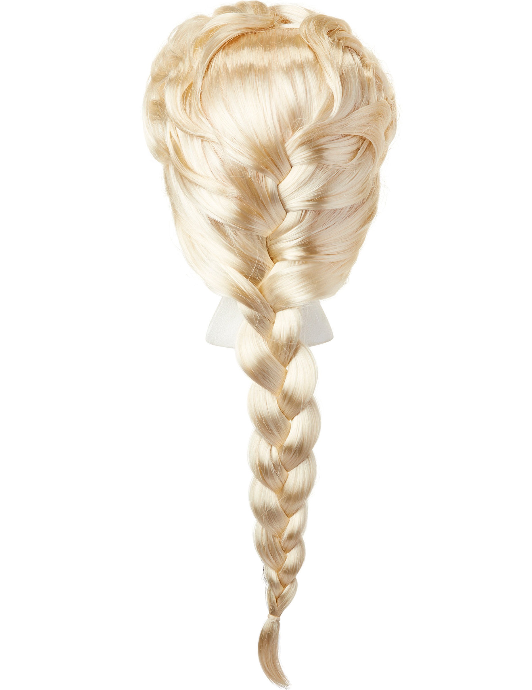 Platin Altın Dore Renk Karlar Ülkesi Elsa Frozen Peruğu Çocuk Boy (5563) #2