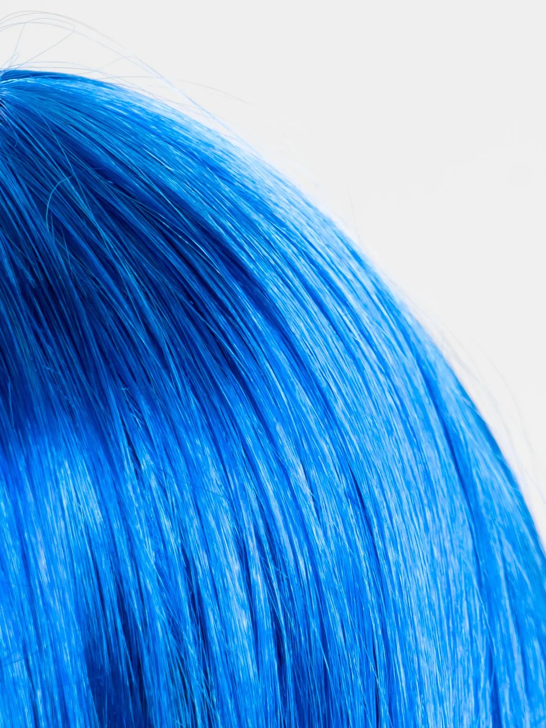 Mavi Renk Uzun Parti Peruğu (5563) #4