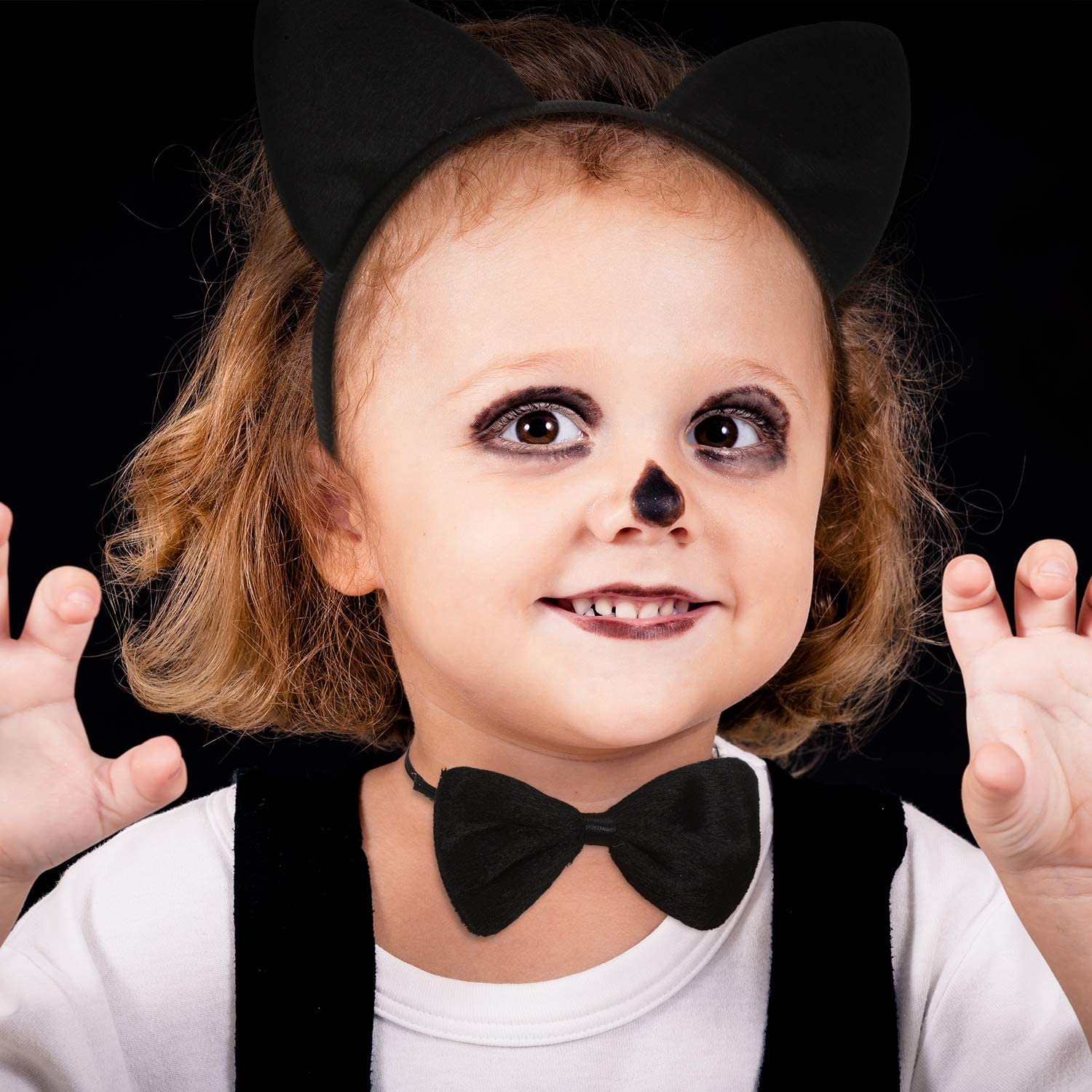 Katzenkostüm Set mit Krone, Schwanz und Schleife 1 Stück (5563) #3