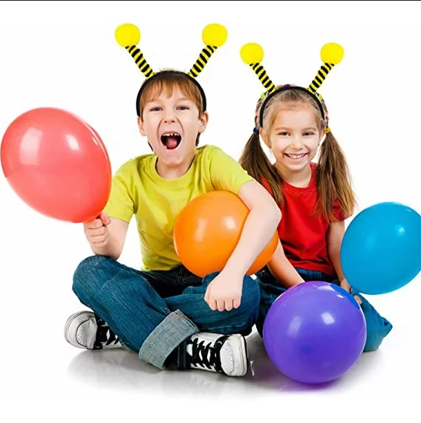 Gösteriler İçin Sarı Ponponlu Mega Arı Taç Arı Maya Tacı 25x11 cm (5563) #3