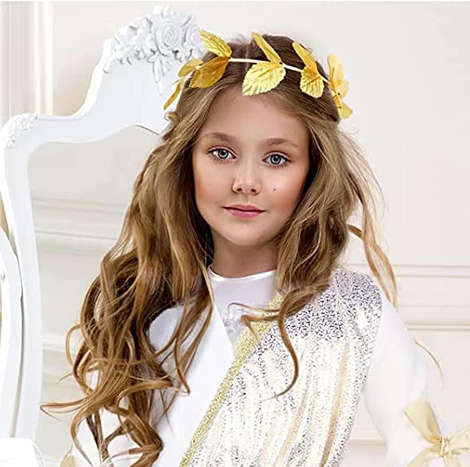 Roma Bizans Altın Yapraklı Sezar Tacı (5563) #4