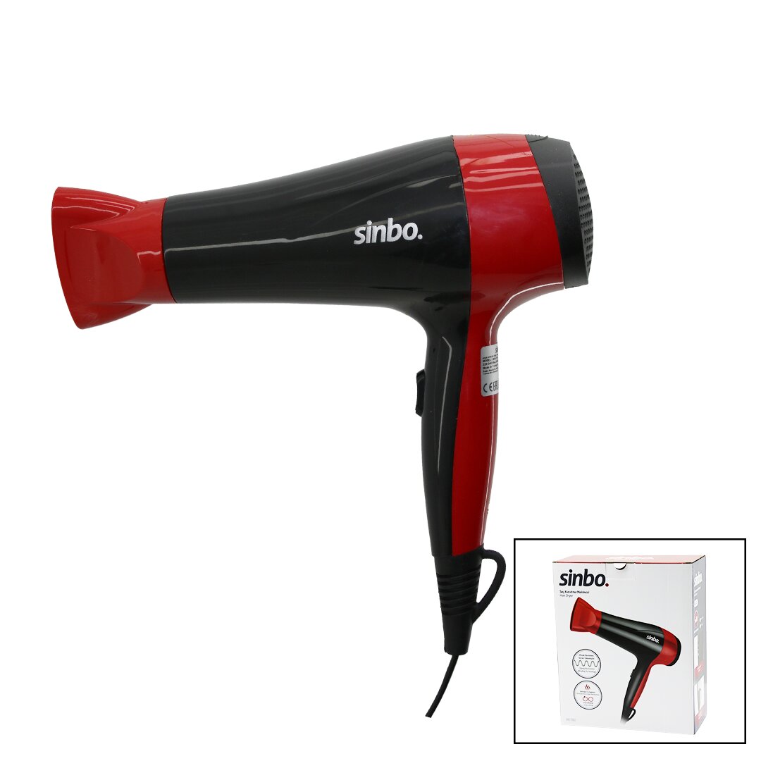 HAARTROCKNER 2 SPEED-STUFEN - TEMPERATUR DÜSE ZICKZACK WIDER