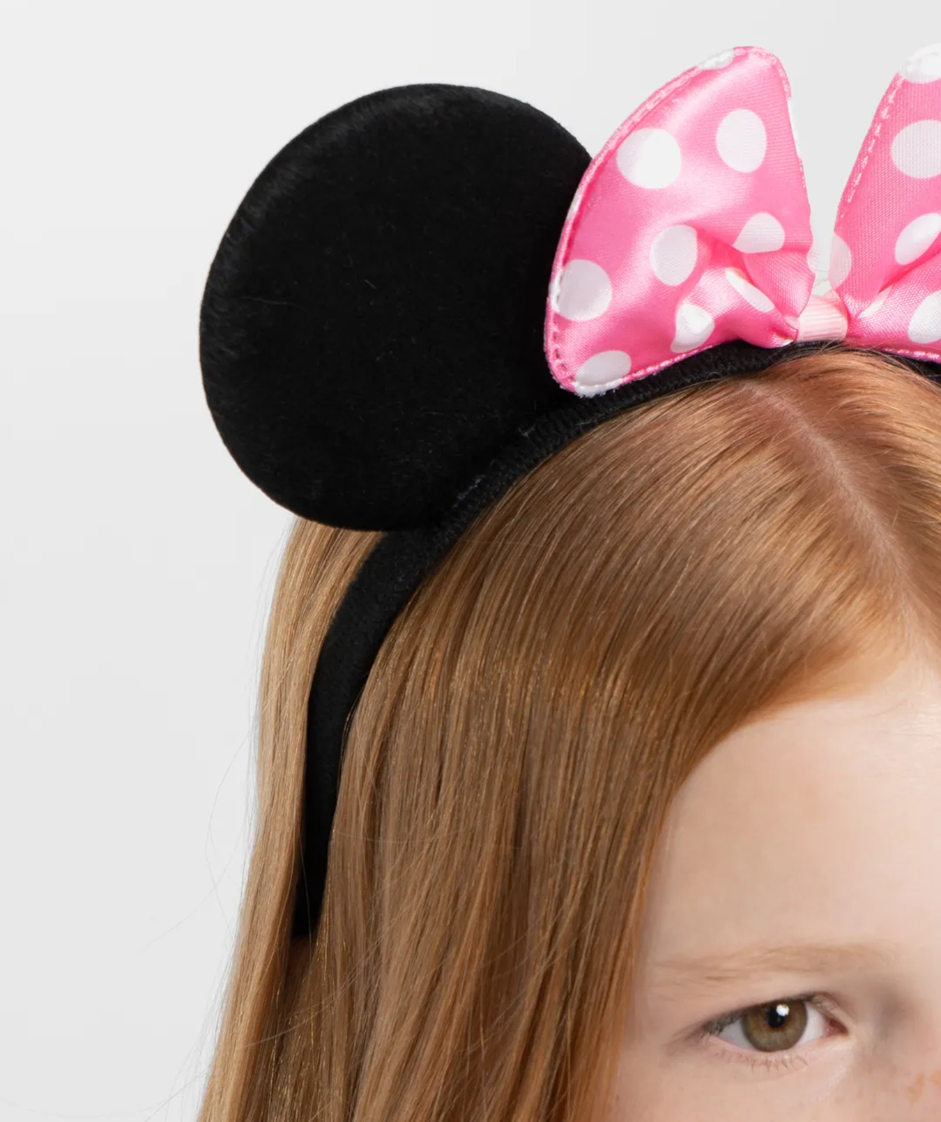 Pembe Fiyonklu Minnie Mouse Tacı Mini Kulak (5563) #2