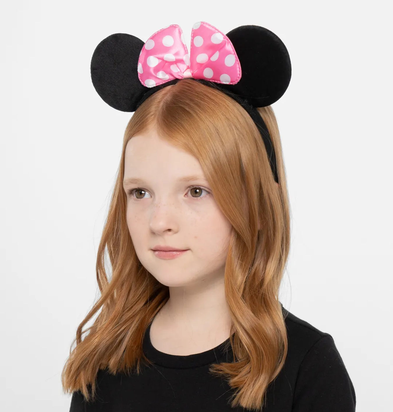 Pembe Fiyonklu Minnie Mouse Tacı Mini Kulak (5563) #3