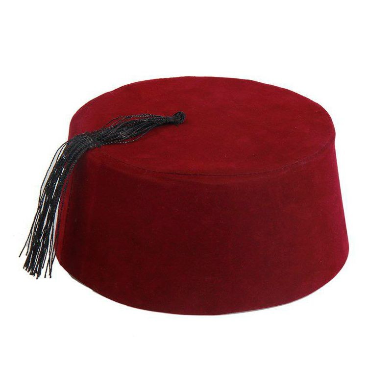 Burgundy Ottoman Fez Adult Size (5563)