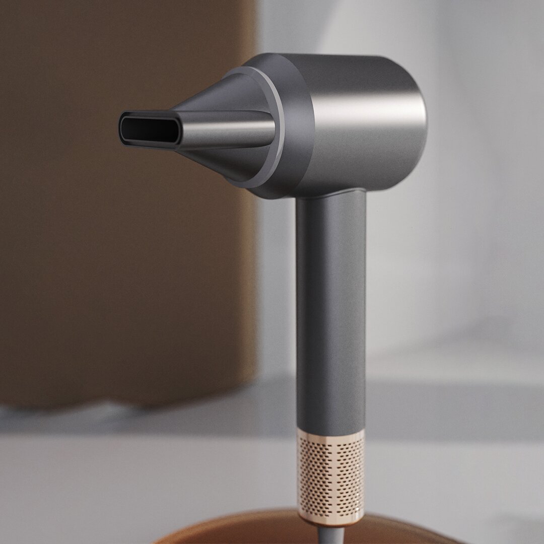 Grauer BLDC Turbo Motor Haartrockner 1500W SHD-1740