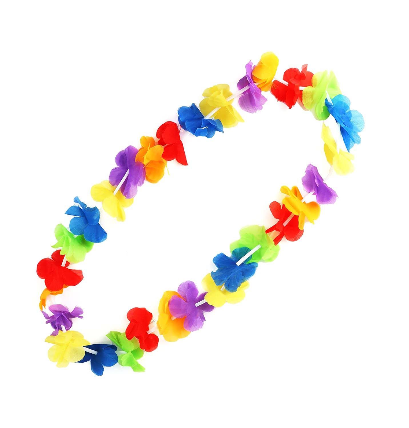 Rengarenk Hawaii Boyun Çelengi Havai Partisi Kolyesi 1 Adet (5563) #4