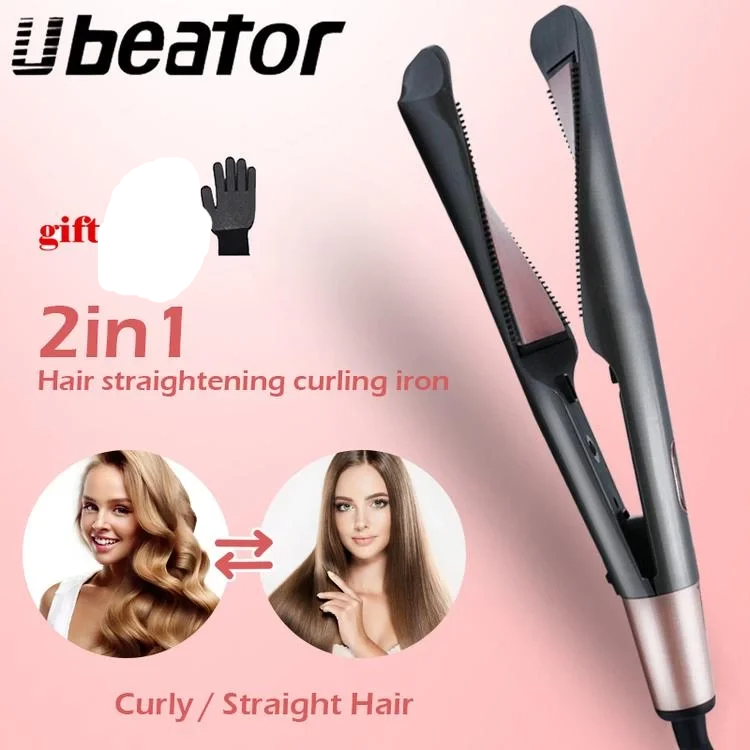 Professionelles 2-in-1 Haarglätter und Lockenstab (5563) #2