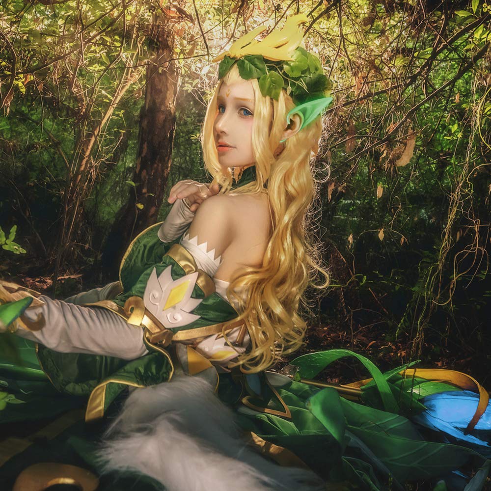 Karanlıkta Yanan Fosforlu Lateks Elf Kulağı 1 Çift 10x5 cm (5563) #3