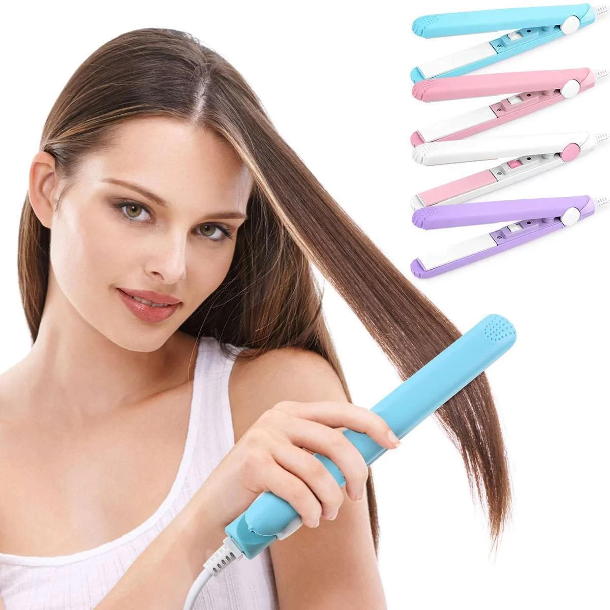 Travel Mini Hair Straightener Ceramic Tip (5563) #3